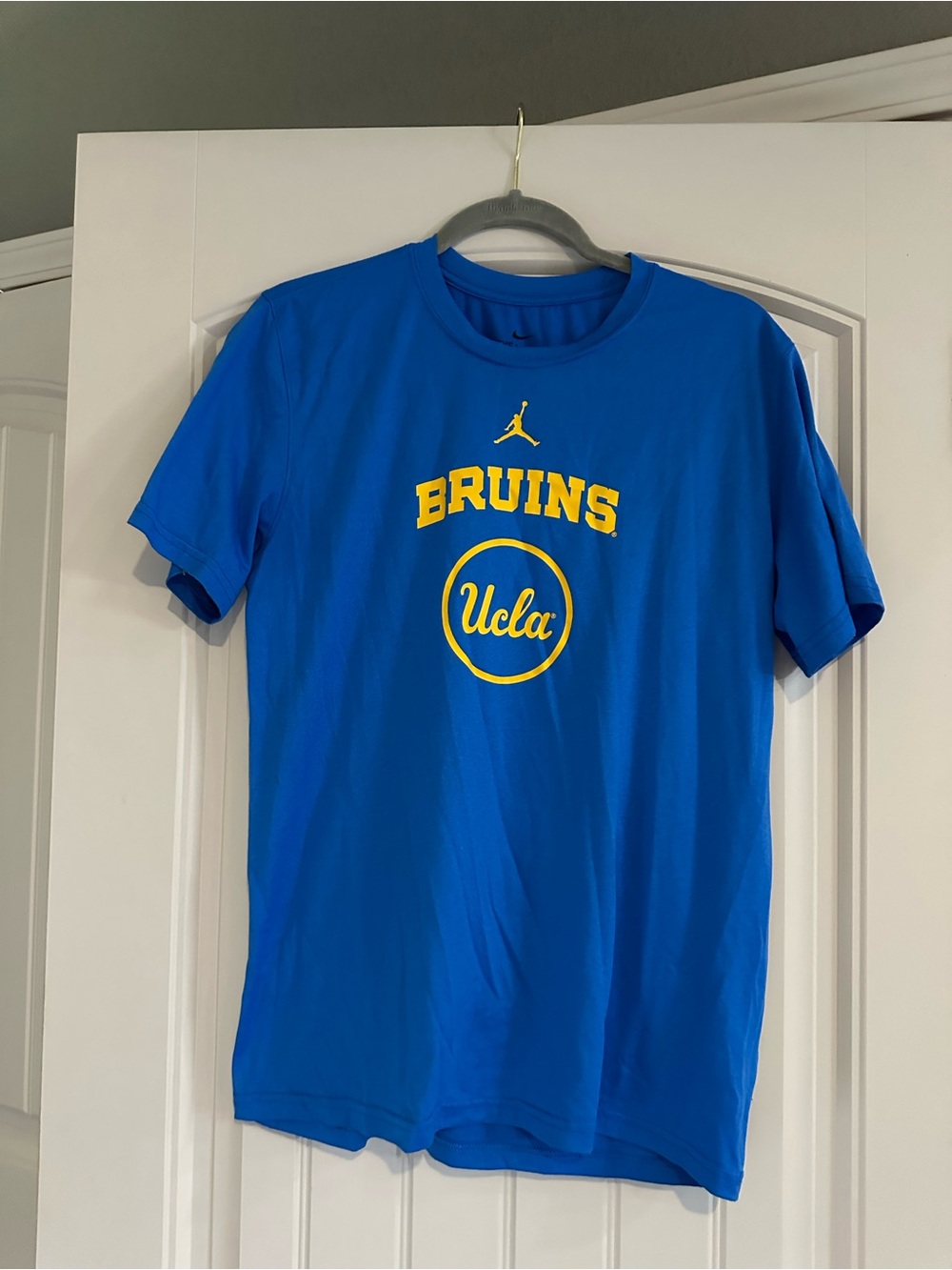 Nike Blue UCLA Bruins Short Sleeve Tee with Yellow Logo